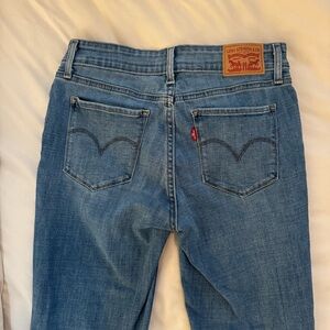 Levi's Blue Straight Leg Jeans Classic Style